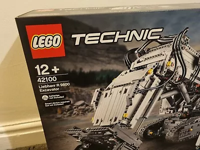 LEGO TECHNIC 42100 : Liebherr R 9800 Excavator. Brand New In Sealed Box • £610