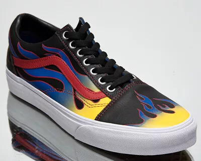 Vans Old Skool Unisex Men's Women's Black Red Skate Low Lifestyle Sneakers Shoes • $86.44