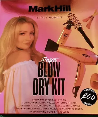 MARK HILL - Style Addict - Perfect Blow Dry Kit - NEW & BOXED🎁🔥✅ • £39.99