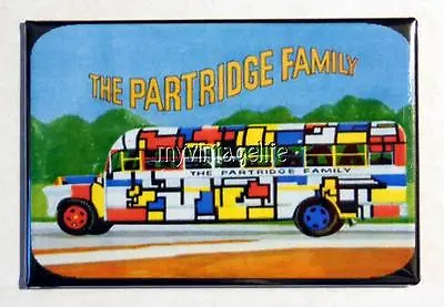 Vintage THE PARTRIDGE FAMILY Lunchbox 2  X 3  Fridge MAGNET Art • $8.25