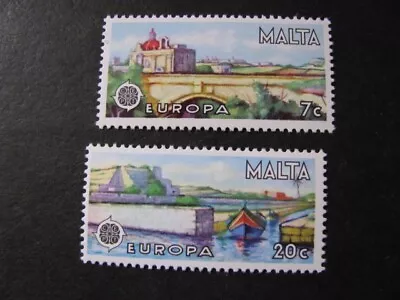 Malta Stamp Europa Set Scott # 539-540 Never Hinged Unused • $1.98