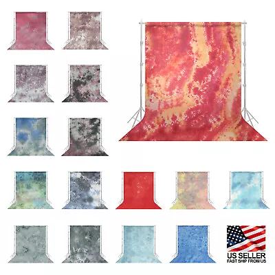 Tie Dye Photo Studio Backdrops - Art Colored Photography Background 6x9 Ft. • $23.07