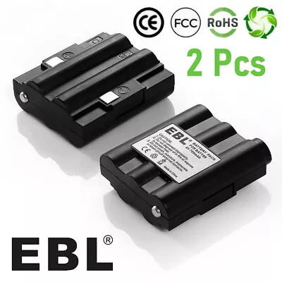 2Pcs EBL  2-Way Radio Battery For Midland BATT5R BATT-5R LXT210 6V 700mAh NI-MH • $13.99