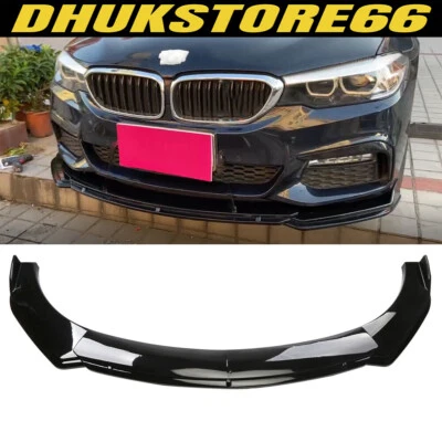 For E46 E90 E91 E93 F30 F31 325i Car Front Bumper Lip Splitters Spoiler Kits AU • $55.95