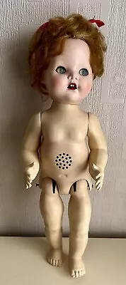 Rare 1950's Walking & Talking Hard Plastic Doll.Pedigree • £34.99