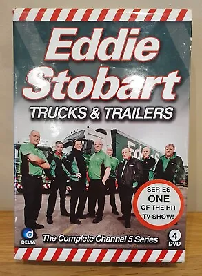 Eddie Stobart Trucks And Trailers Series 1 DVD Box Set - 4 DVD's - FREE POSTAGE • £4.99