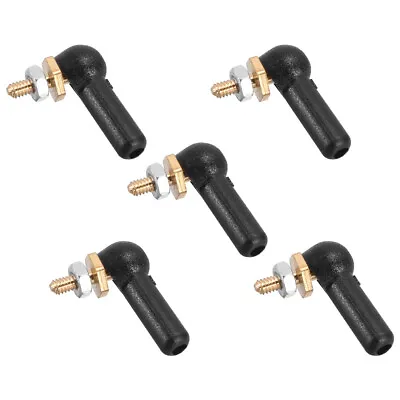 £6.53 • Buy 5PCS 2mm/M2 Linkage End Tie Rod End Metal Ball Head Black For RC Boat   Robot