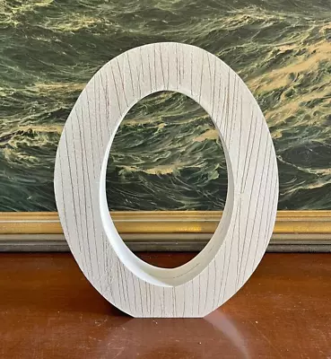 Distress White Wood  14 Inch Letter “O” • $10