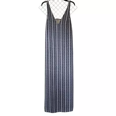 Mimi Chica Striped Sleeveless Maxi Dress Size Large • $18.64