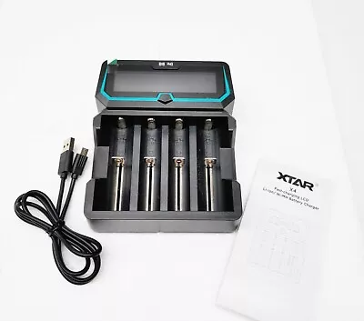 XTAR X4 Smart 4-Slot Extended Charger AC Input Port No Working   D4 I4 Vc4 Opus • $24.99