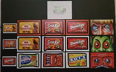 2020 Topps Wacky Packages Halloween Postcards Complete Master Set • $250