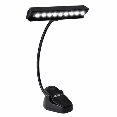 Holigoo Music Stand Light Clip On Book Light 9 LED Free Shipping • $37.99