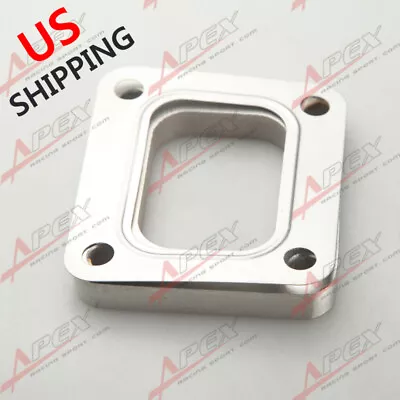 US T4 Stainless Steel Undivided Turbo Inlet Flange 1/2  Thick + T304 SS Gasket  • $28