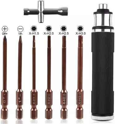 £14.37 • Buy Makerfire RC Car Tool Kit - 7 In1 RC Tool Kit Portable RC Tool Set With Cross RC