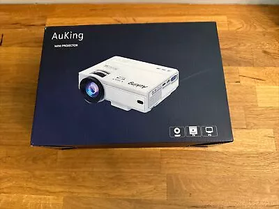 AuKing Portable LED Mini Movie Projector - Multimedia & Home Theater A008 1080p • $20