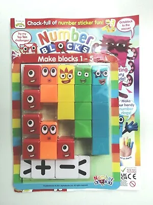 £10.99 • Buy CBeebies Numberblocks Magazine 1-5 With Toys Issue 17