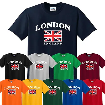 London England Unisex T-Shirt Great Britain Union Jack TShirt Top Gift Souvenir • £9.99