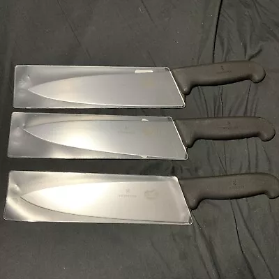 LOT OF 3 ~ Victorinox Swiss Made Fibrox Pro Chef's Knife 8-Inch 5.2063.20 • $54.99