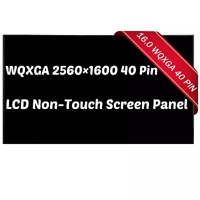 16 For MNG007DA1-6 LED LCD Non-Touch Screen Display Panel 165Hz 2560X1600 40 Pin • $129