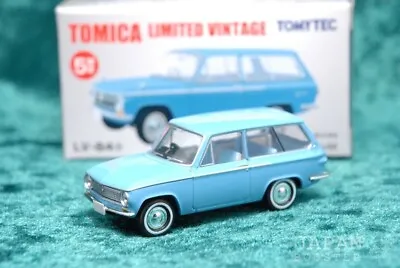 [TOMICA LIMITED VINTAGE LV-84a 1/64] MAZDA FAMILIA VAN (LightBlue) • $48.99