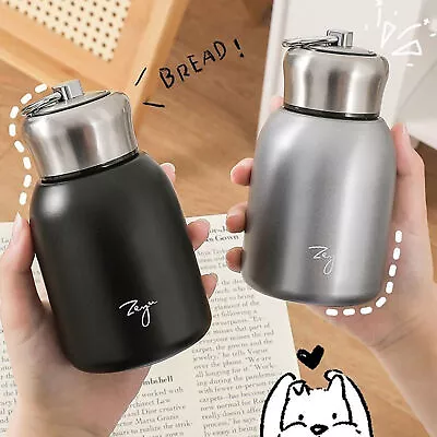 300ml Coffee Thermos Vacuum Flask Insulated Stainless Steel Travel Water Bottle • $16.14