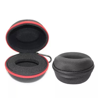 Portable Travel Watch Case Pouch Round Cushioned Smartwatches Storage Box • £6.72