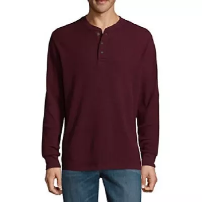 St. John's Bay Men's Long Sleeve Thermal Shirt Top - XL • $18.89