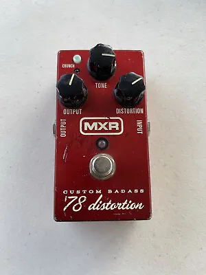 MXR Dunlop M-78 Custom Badass ‘78 Distortion Guitar Effect Pedal • $59