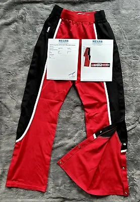 SCOTTIE PIPPEN 1988 89 Game Worn Used Chicago Bulls Warm Up Pants Full MEARS LOA • $2990