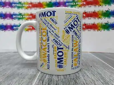 £11.99 • Buy Leeds United Mug -MOT Club Chants Collage (11 Oz Ceramic) LUFC Football Fan Gift