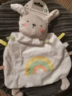 Baby/Newborn Plush Rabbit Comforter • £4.99