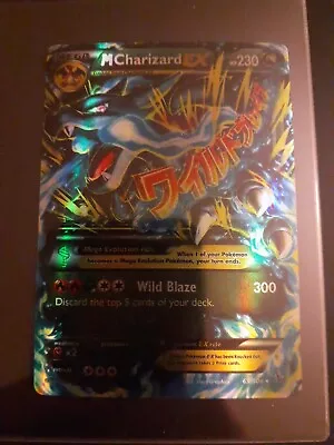 Pokemon XY Flashfire M Mega Charizard X EX  • $80