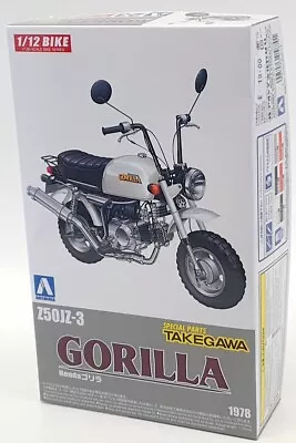 Aoshima 1/12 Scale Model Motorcycle Kit 58701 - Honda Gorilla Z50JZ-3 • $36.99