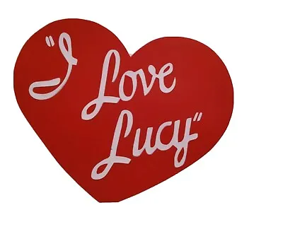 I Love Lucy Decal • $4