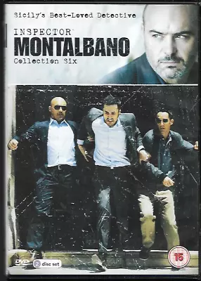 Inspector Montalbano Collection Six (6) Genuine R2 Dvd Luca Zingaretti 2-disc • £5.99