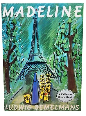 Madeline-Ludwig Bemelmans A Caldecott Honor Book Kohls Cares Hard Cover NEW • $8