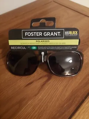 Ladies Foster Grant Polarised Scratch Resistant Lenses Sunglasses £28! • £9.99