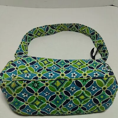 Vera Bradley Retired Green Daisy Daisy Small Maggie Shoulder Bag Purse  • $9.99