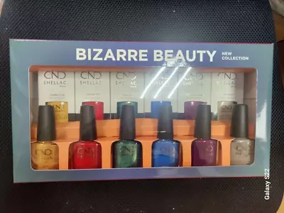 CND Shellac LED/UV Bizarre Beauty Gel + Lacquer Full 12pcs Summer Collection2023 • $252.90