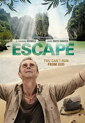 Escape (DVD) C Thomas Howell John Rhys-Davies PureFlix NEW Sealed Free Shipping • $8.49