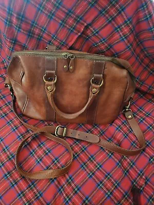 I Medici Of Florence  Leather Satchel Handbag Purse  • $98