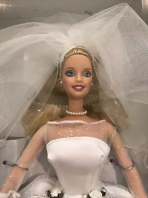 1991 Blushing Bride Barbie Doll #26074 NRFB Beautiful Gown And Doll • $29.99