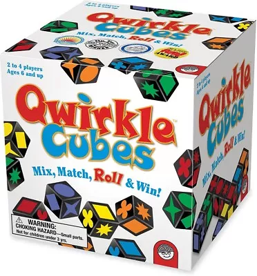 New Qwirkle Cubes MindWare Strategy Logic Board Game 2-4 Player 6+ #3 • £9.99