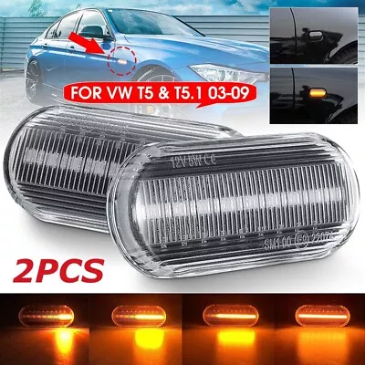 $18.85 • Buy Sequential LED Side Marker Signal Lights For VW MK4 Golf Jetta GTI R32 Passat B5