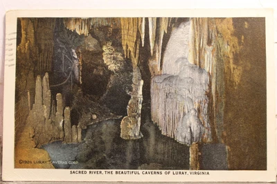 $0.50 • Buy Virginia VA Luray Caverns Sacred River Postcard Old Vintage Card View Standard