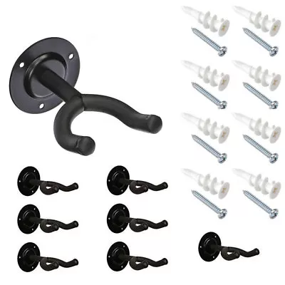 8 Pcs Guitar Hanger Holder Hook Rack Stand Wall Mount Display Instrument Anchor • $19.95