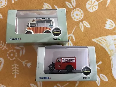 Two Oxford Commercial Die Cast Models Scale1:76 Boxed • £10