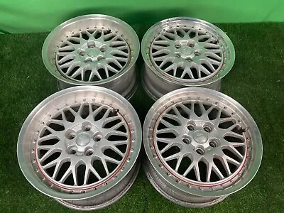 Volk Racing GTU Rays Wheel Set JDM 17x8 17x9 5x114.3 Mazda RX7 FC3S +35 • $1299