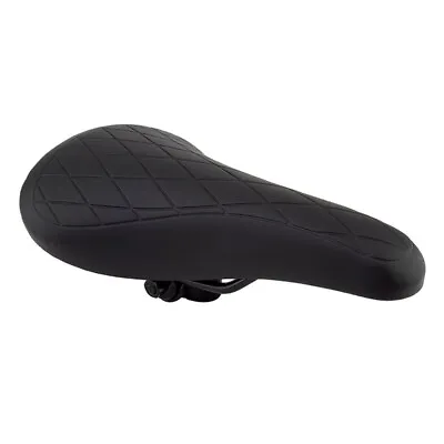 $24.99 • Buy SUNLITE BMX 70's 80's QUILTED TOP DIAMOND PADDED RAILED SADDLE BLACK