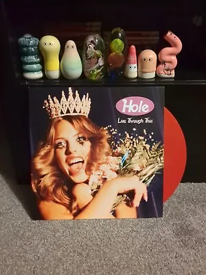 Hole - Live Through This LP RED Colored Vinyl Record - Rock 2016 • £60